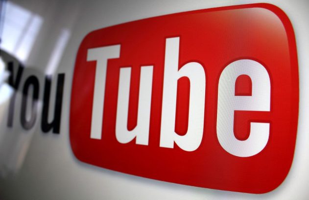 Logotipo do YouTube. O nome "Tube" aparece em branco sobre um retângulo vermelho, com "You" em segundo plano.