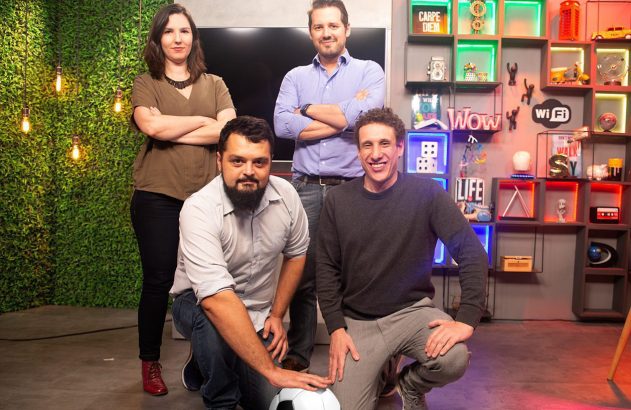 Dony, Samy, Taís e Lucas