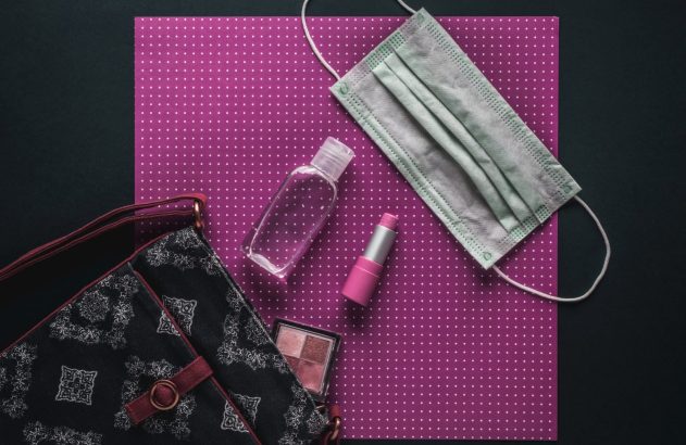 batom máscara pandemia