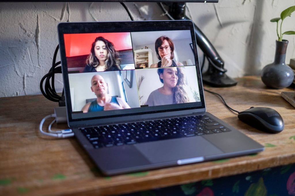 reunião home office