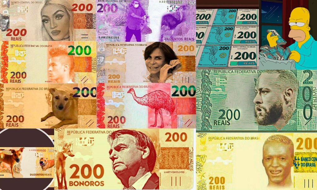 memes da nota de R$ 200