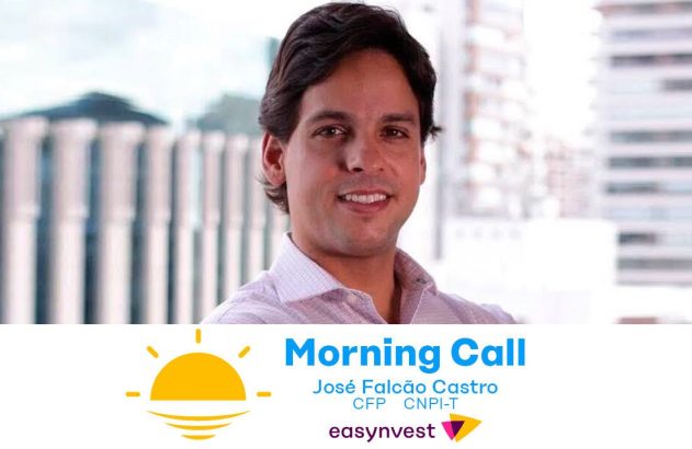 José Falcão Castro sorri em imagem promocional do 'Morning Call' da easyinvest.