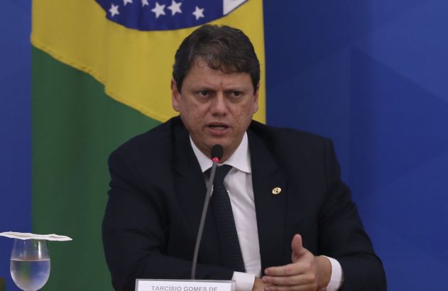 O ministro da Infraestrutura, Tarcísio Gomes de Freitas. Foto: Marcello Casal Jr/Agência Brasil