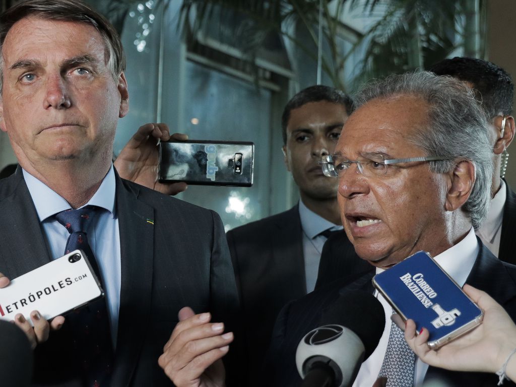 paulo guedes e bolsonaro - Orçamento de 2022