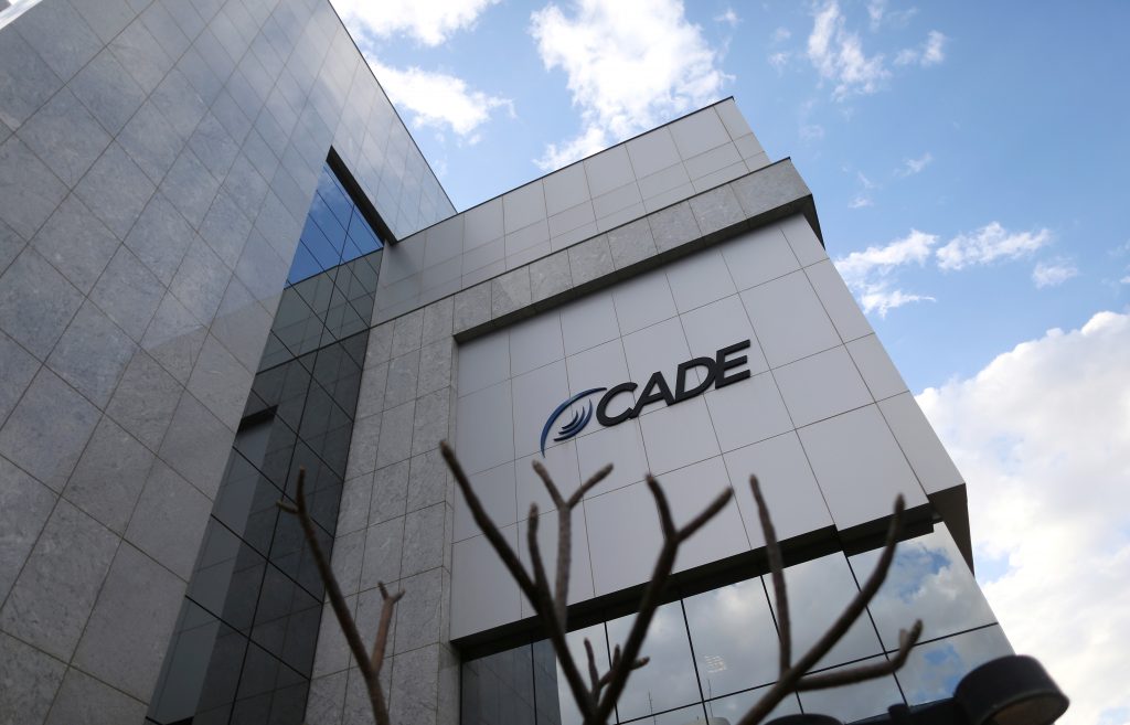 Fachada de sede do Cade