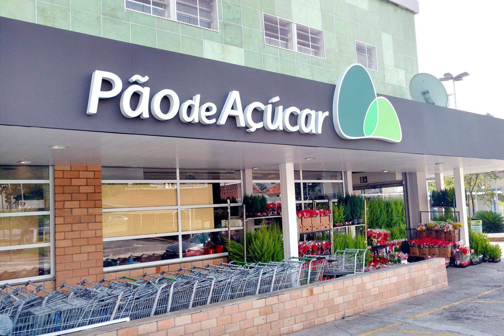 fachada do Pão de Açúcar (GPA)