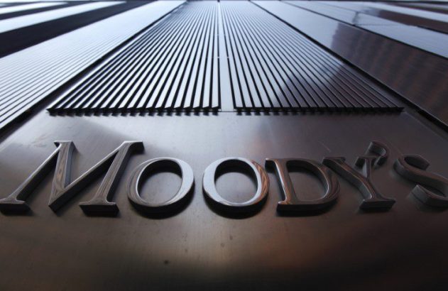 Fachada do prédio da agência Moody's em foto de 2011