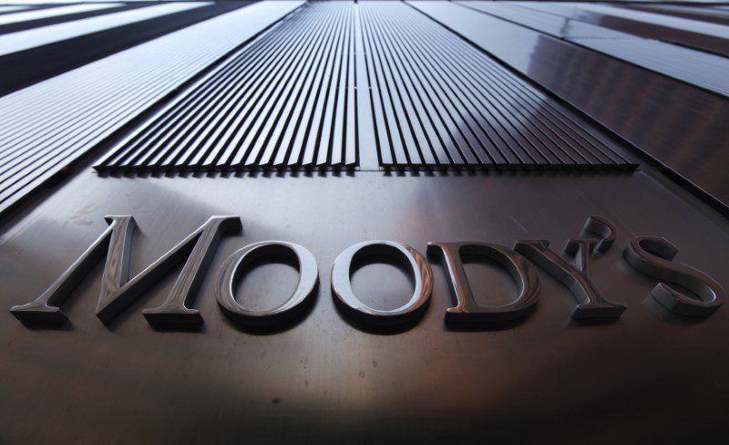 Fachada do prédio da agência Moody's em foto de 2011