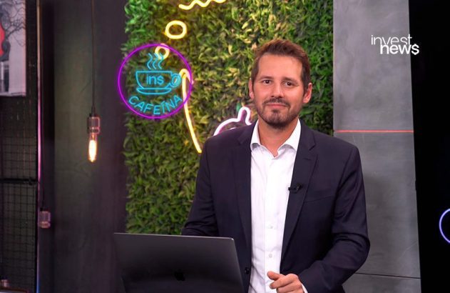 dony de nuccio de blaser preto e camisa branca