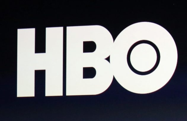 Logotipo da HBO, com letras brancas em um fundo escuro.
