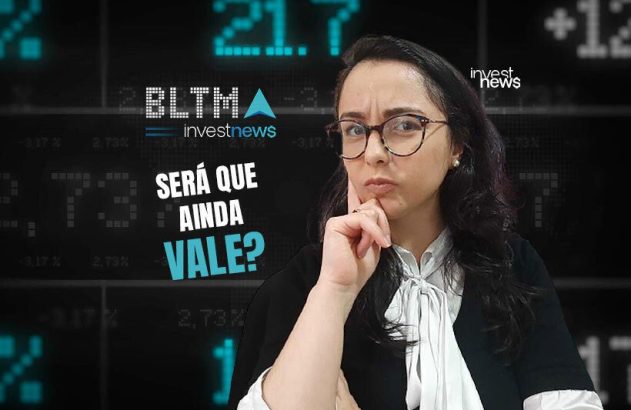 Mulher pensativa com óculos sobre fundo financeiro e texto "Será que ainda vale?".
