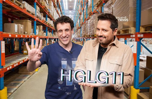 samy dana e dony de nuccio em um galpão de logística