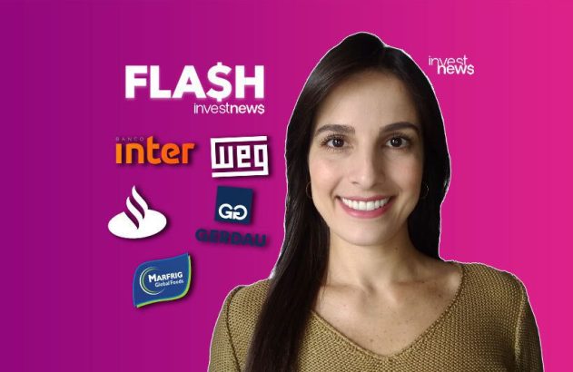 balanços weg, banco inter, santander, marfrig e gerdau