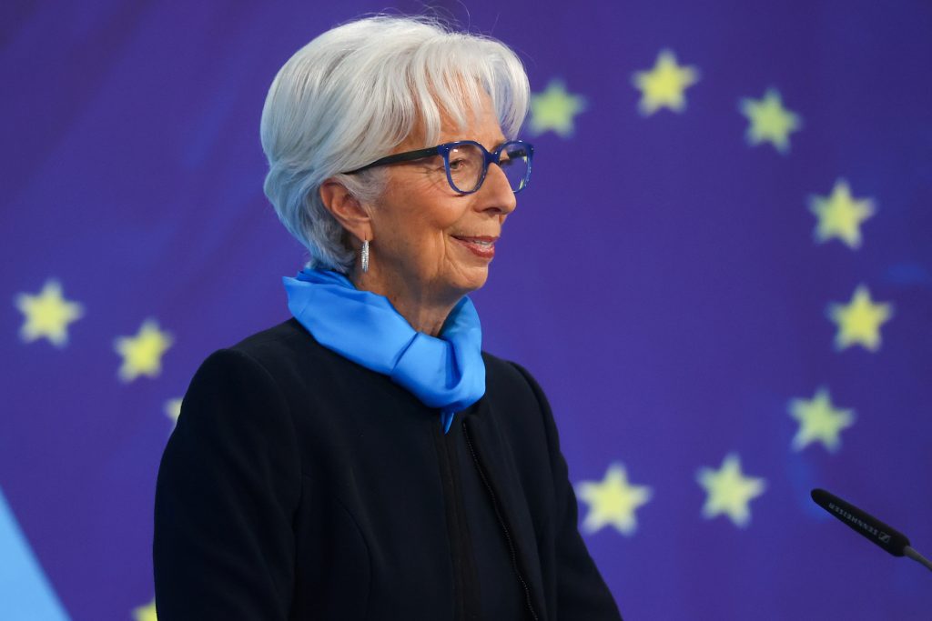 A presidente do Banco Central Europeu (BCE), Christine Lagarde