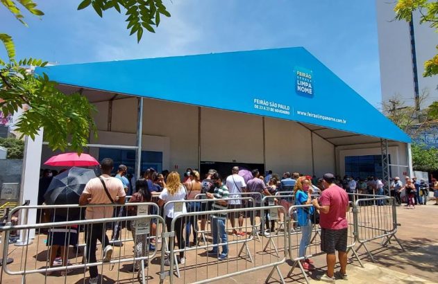 Feirão Limpa Nome da Serasa em São Paulo, em foto de arquivo (Foto: Divulgação)