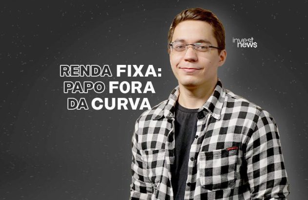 Homem sorrindo. Texto: 'RENDA FIXA: PAPO FORA DA CURVA'. Logo 'invest news'.