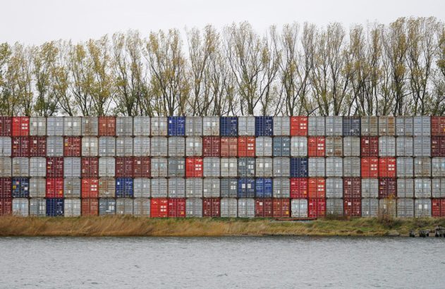 Porto em Baltiysk, Rússia