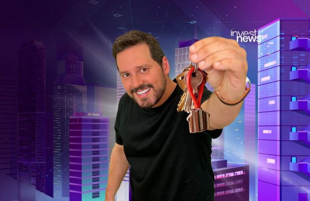 Dony De Nuccio com chaves na mão