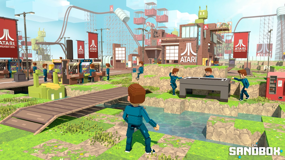 Ilustração dos bonecos de the sandbox