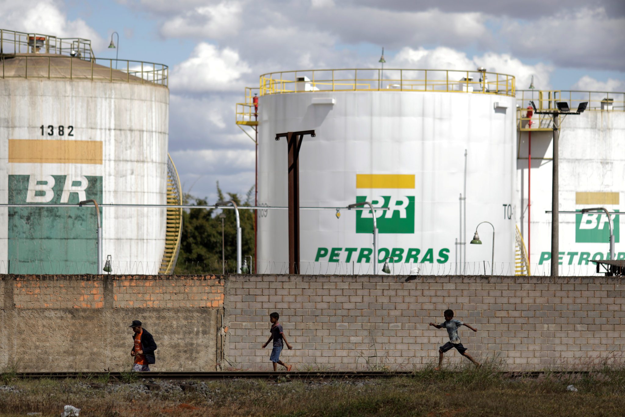 Tanques da Petrobras, em Brasília