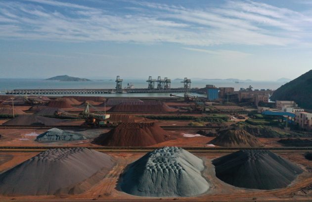 Preocupação com desaceleração econômica da China afeta preço do minério de ferro