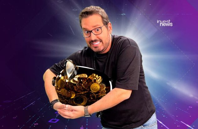 Dony com um pote para colocar mesada