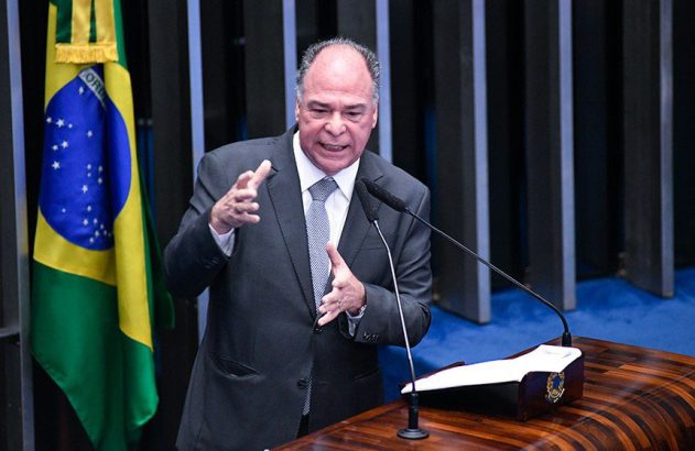 Fernando Bezerra Coelho, relator do projeto que fixa ICMS sobre combustíveis. (Foto: Jefferson Rudy/Agência Senado)