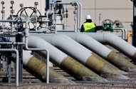 Imagem de Tubos nas instalações de terra firme do gasoduto 'Nord Stream 1'