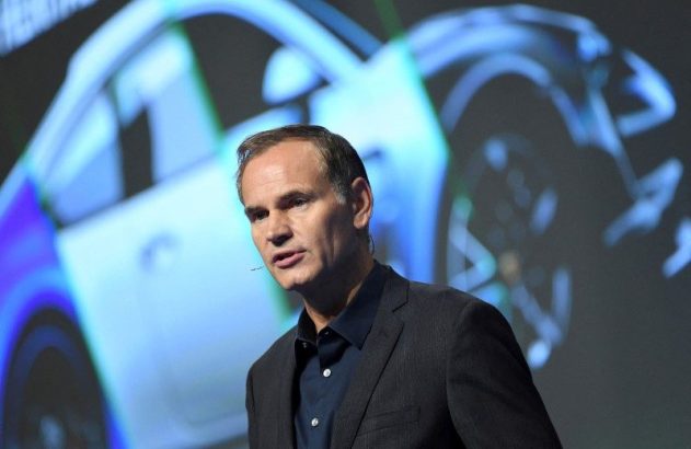 Oliver Blume, novo presidente-executivo da Volkswagen, fala na cúpula de automóveis Automobilwoche em Ludwigsburg, Alemanha