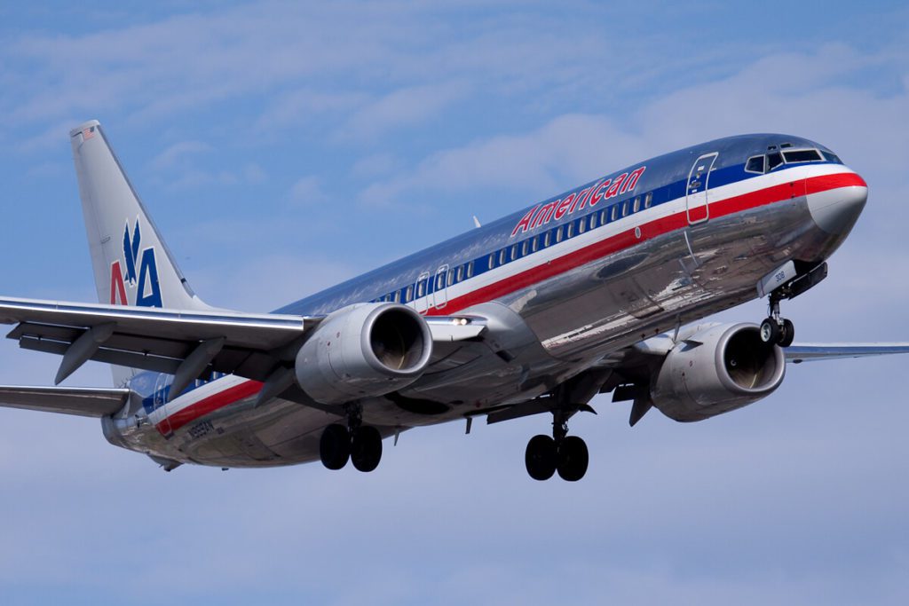 Avião American Airlines
