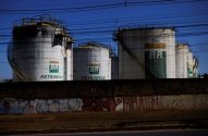 Tanques de combustíveis da Petrobras