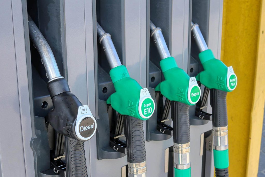 foto de bombas de gasolina