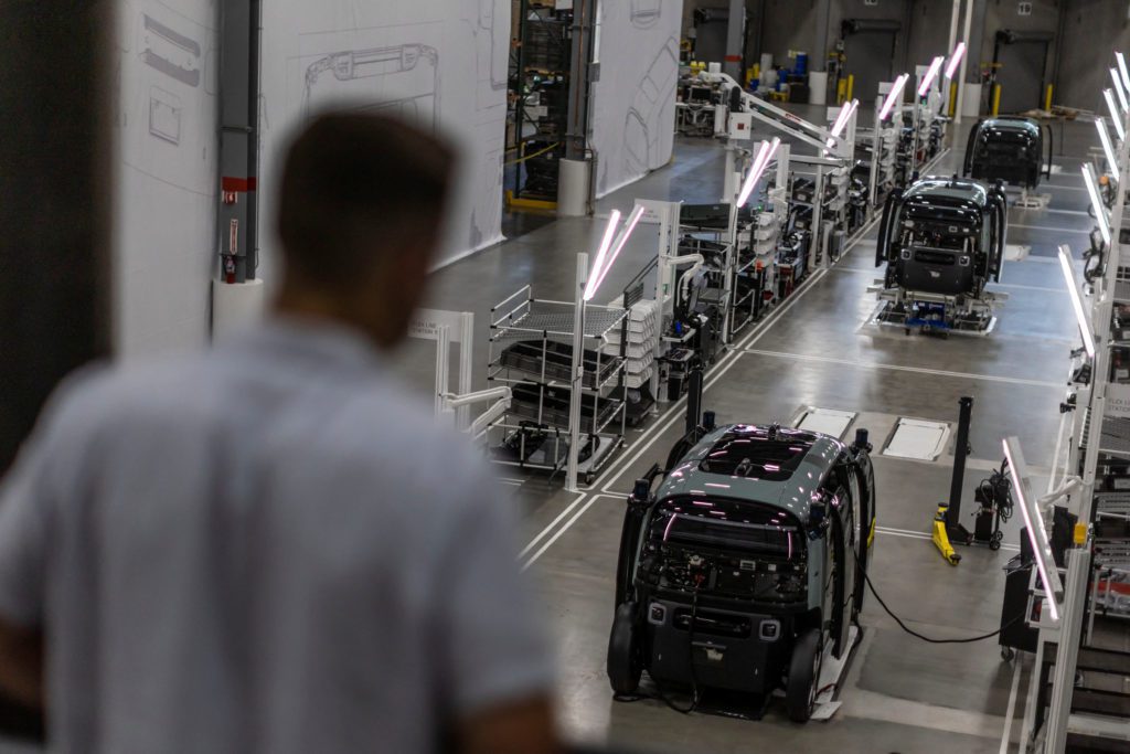 Fábrica de automóveis em Fremont, nos EUA