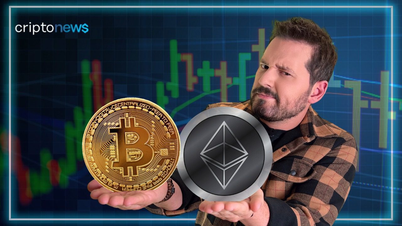 Dony De Nuccio mostra etherem e bitcoin