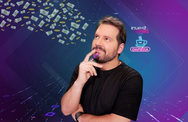 Dony De Nuccio com mão no queixo pensando na data de corte dos dividendos