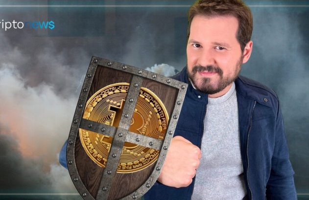 Dony De Nuccio com escudo