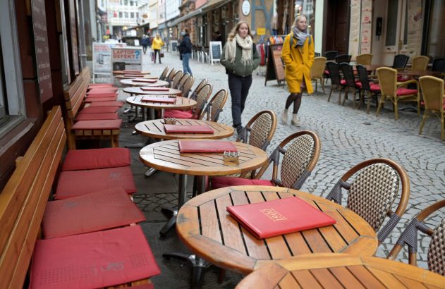 Restaurante em Marburg, Alemanha