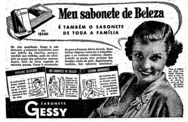 sabonete GESSY volta ao mercado