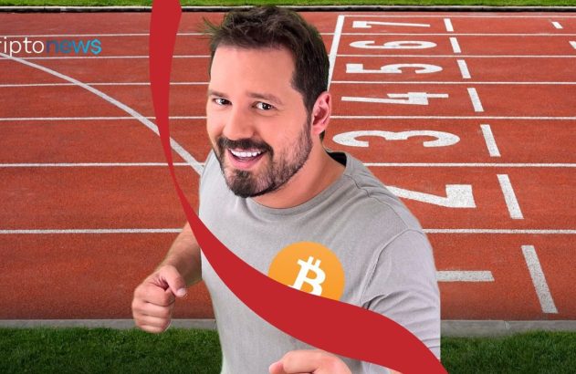 Dony De Nuccio na pista de corrida