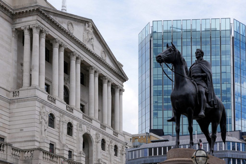 Sede do Banco da Inglaterra em Londres
