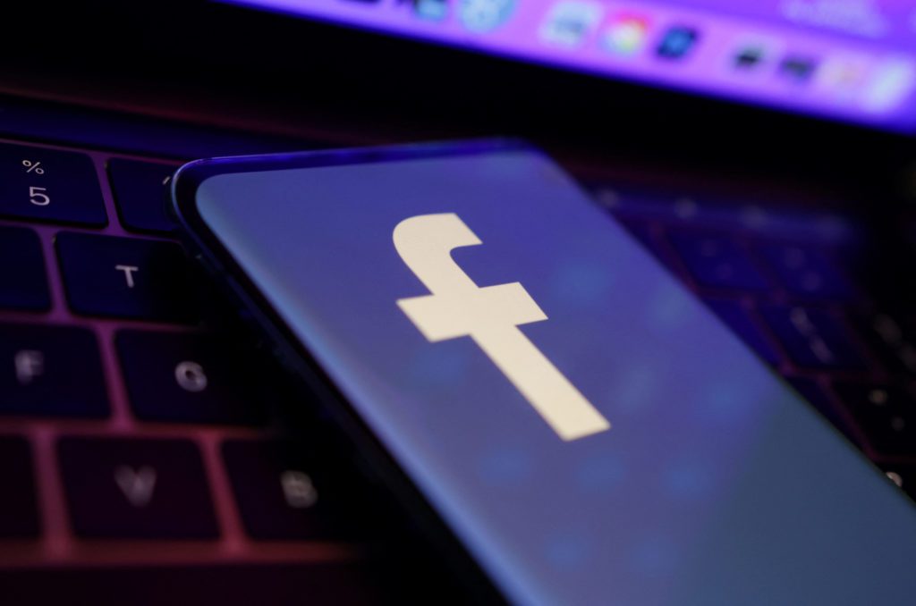 Logotipo do aplicativo do Facebook