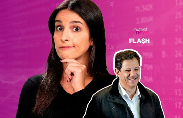 foto de fabiana ortega, apresentadora do investnews, de blusa preta olhando para a câmera