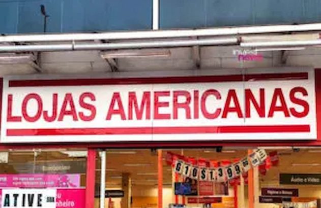 Fachada de loja da Americanas