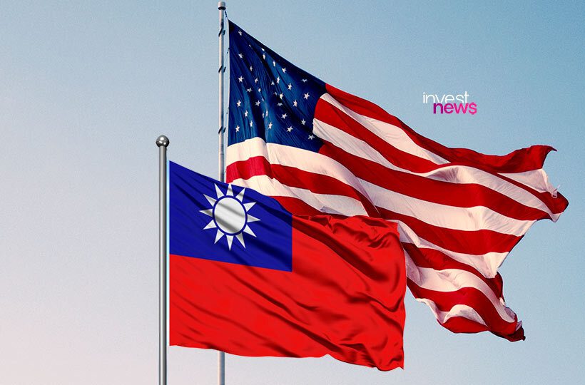 BANDEIRA DOS EUA E DE TÓQUIO