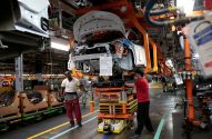 Linha de montagem da General Motors