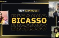 Binance lança o Bicasso, serviço de IA para gerar imagens em NFT. (Imagem: Reprodução/Vídeo do lançamento oficial)