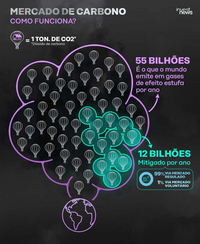 Infográfico especial
MERCADO DE CARBONO: COMO FUNCIONA?
