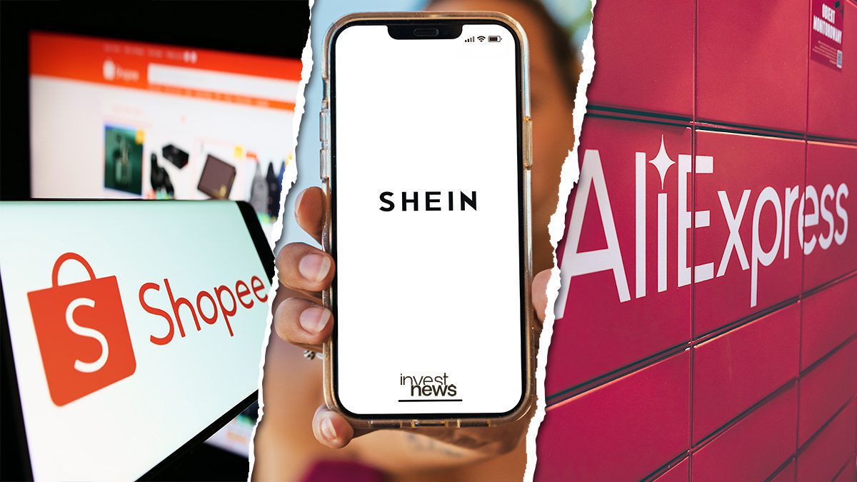 Shein, Shopee e AliExpress