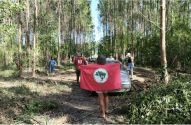 MST invade proproedade da Suzano em em Aracruz, no Espírito Santo.