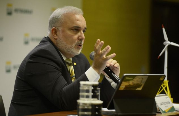 O presidente da Petrobras, Jean Paul Prates, durante coletiva de imprensa, em março de 2023. (Foto: Tomaz Silva/Agência Brasil)
